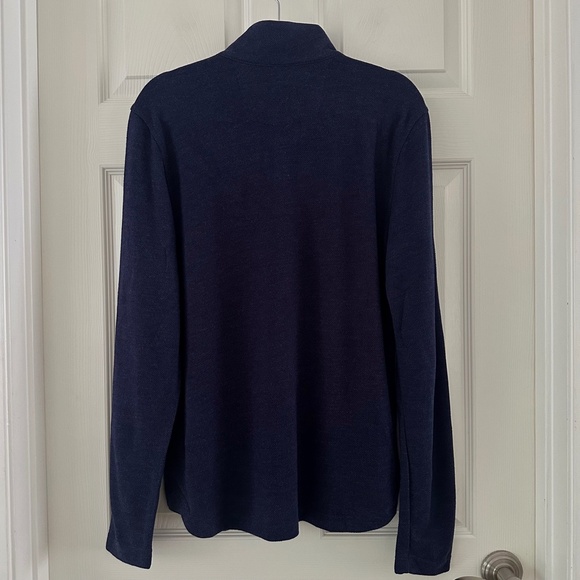 Robert Graham Eggleston 1/4 Zip Pullover Purple Blue Men’s Size Medium NWT - Picture 10 of 13